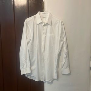 White men’s dress shirt made by ENRO